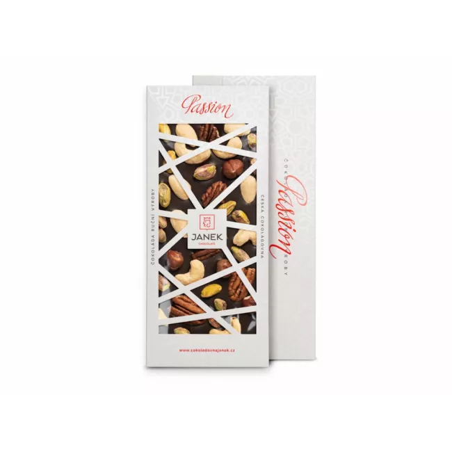 Hořká čokoláda 72% s ořechy